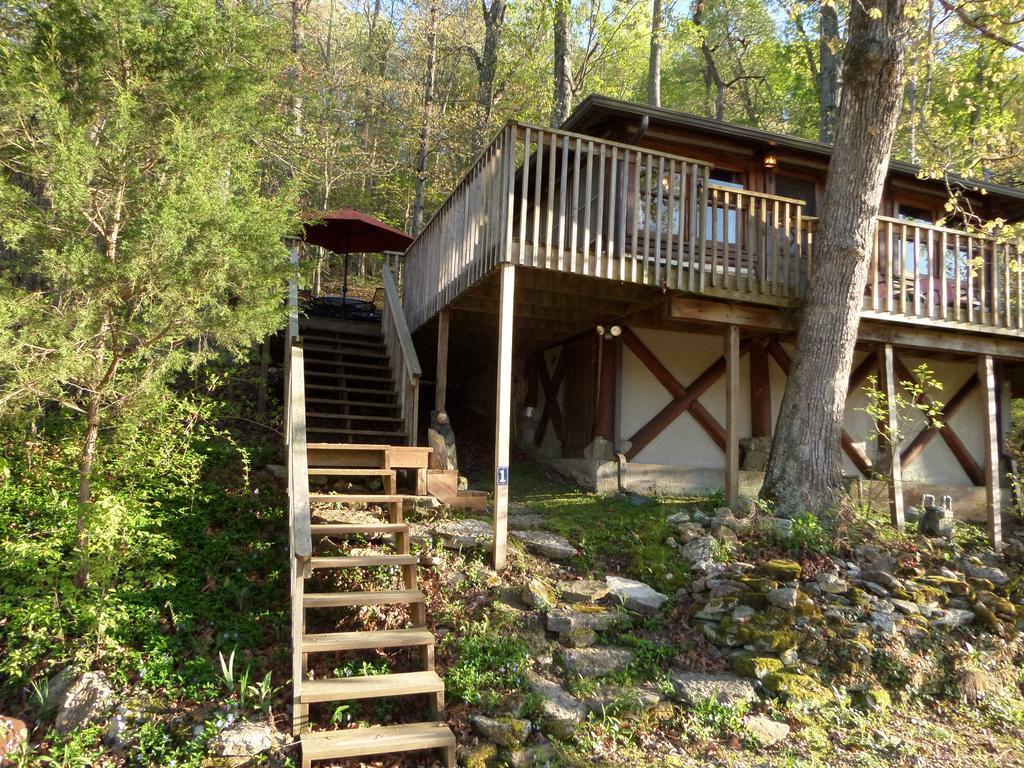 尤里卡斯普林斯Lake Lucerne Treehouse别墅 外观 照片